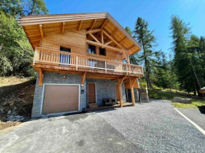 Chalet de 5 chambres avec sauna jardin clos et wifi a Les Orres, Les Orres